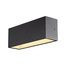 SITRA L WL UP/DOWN venkovní LED nástěnné přisazené svítidlo antracit CCT switch 3000/4000 K - BIG WHITE (SLV) Obrázek pro produkt SITRA L WL UP/DOWN venkovní LED nástěnné přisazené svítidlo antracit CCT switch 3000/4000 K - BIG WHITE (SLV)