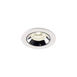 NUMINOS® XS zápustné stropní svítidlo bílé/chrom 4000 K 55° - BIG WHITE (SLV) Obrázek pro produkt NUMINOS® XS zápustné stropní svítidlo bílé/chrom 4000 K 55° - BIG WHITE (SLV)