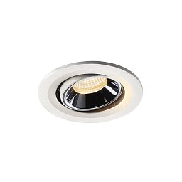 NUMINOS® MOVE S zápustné stropní svítidlo bílé/chrom 3000 K 40° - BIG WHITE (SLV) Obrázek pro produkt NUMINOS® MOVE S zápustné stropní svítidlo bílé/chrom 3000 K 40° - BIG WHITE (SLV)
