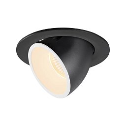 NUMINOS® GIMBLE L zápustné stropní svítidlo černé/bílé 2700 K 40° - BIG WHITE (SLV) Obrázek pro produkt NUMINOS® GIMBLE L zápustné stropní svítidlo černé/bílé 2700 K 40° - BIG WHITE (SLV)