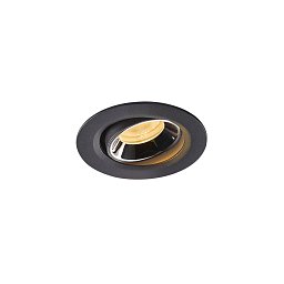 NUMINOS® MOVE XS zápustné stropní svítidlo černé/chrom 2700 K 55° - BIG WHITE (SLV) Obrázek pro produkt NUMINOS® MOVE XS zápustné stropní svítidlo černé/chrom 2700 K 55° - BIG WHITE (SLV)