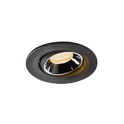 NUMINOS® MOVE S zápustné stropní svítidlo černé/chrom 2700 K 55° - BIG WHITE (SLV) Obrázek pro produkt NUMINOS® MOVE S zápustné stropní svítidlo černé/chrom 2700 K 55° - BIG WHITE (SLV)