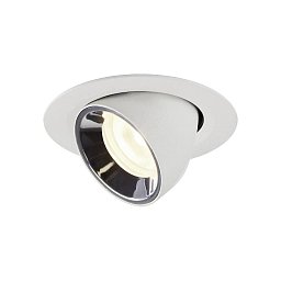 NUMINOS® GIMBLE XS zápustné stropní svítidlo bílé/chrom 4000 K 40° - BIG WHITE (SLV) Obrázek pro produkt NUMINOS® GIMBLE XS zápustné stropní svítidlo bílé/chrom 4000 K 40° - BIG WHITE (SLV)