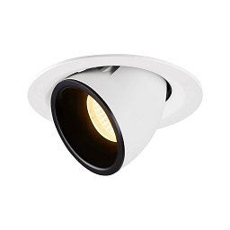 NUMINOS® GIMBLE M zápustné stropní svítidlo bílé/černé 3000 K 40° - BIG WHITE (SLV) Obrázek pro produkt NUMINOS® GIMBLE M zápustné stropní svítidlo bílé/černé 3000 K 40° - BIG WHITE (SLV)