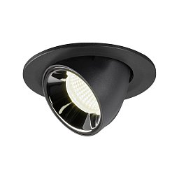 NUMINOS® GIMBLE S zápustné stropní svítidlo černé/chrom 4000 K 40° - BIG WHITE (SLV) Obrázek pro produkt NUMINOS® GIMBLE S zápustné stropní svítidlo černé/chrom 4000 K 40° - BIG WHITE (SLV)