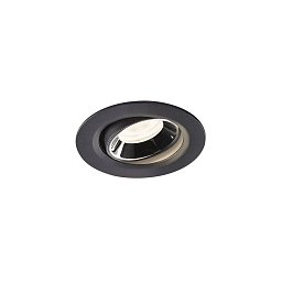 NUMINOS® MOVE S zápustné stropní svítidlo černé/chrom 4000 K 20° - BIG WHITE (SLV) Obrázek pro produkt NUMINOS® MOVE S zápustné stropní svítidlo černé/chrom 4000 K 20° - BIG WHITE (SLV)