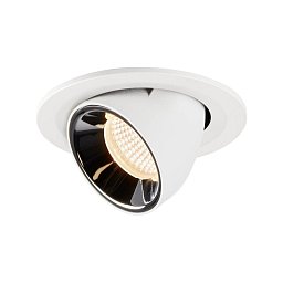NUMINOS® GIMBLE S zápustné stropní svítidlo bílé/chrom 2700 K 40° - BIG WHITE (SLV) Obrázek pro produkt NUMINOS® GIMBLE S zápustné stropní svítidlo bílé/chrom 2700 K 40° - BIG WHITE (SLV)