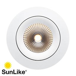 Zápustné svítidlo SLC One 360° SunLike Ra98 2700K bílé - TLG Obrázek pro produkt Zápustné svítidlo SLC One 360° SunLike Ra98 2700K bílé - TLG