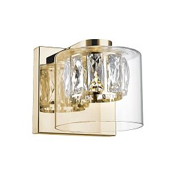 Nástěnné svítidlo GEM W0389-01A-F7AC - ZUMALINE Obrázek pro produkt Nástěnné svítidlo GEM W0389-01A-F7AC - ZUMALINE