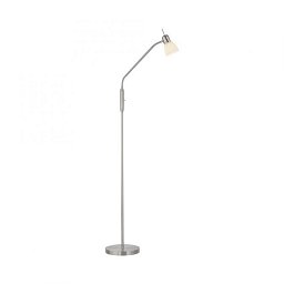 KARO Stojací svítidlo, barva ocel, stínidlo, E14, do interiéru, IP20 - LEUCHTEN DIREKT / JUST LIGHT Obrázek pro produkt KARO Stojací svítidlo, barva ocel, stínidlo, E14, do interiéru, IP20 - LEUCHTEN DIREKT / JUST LIGHT