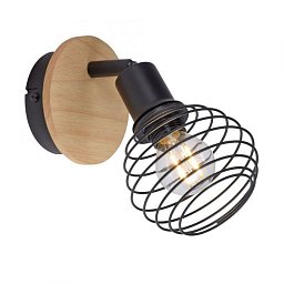 EUGEN Nástěnné a stropní svítidlo, dřevo, přírodní, E14, LED vyměnitelné, IP20 - LEUCHTEN DIREKT / JUST LIGHT Obrázek pro produkt EUGEN Nástěnné a stropní svítidlo, dřevo, přírodní, E14, LED vyměnitelné, IP20 - LEUCHTEN DIREKT / JUST LIGHT