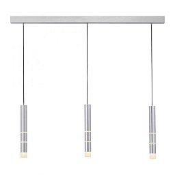 PURE-VEGA LED závěsné svítidlo 3-ramenné, barva hliník, teplá bílá 3000K - PAUL NEUHAUS Obrázek pro produkt PURE-VEGA LED závěsné svítidlo 3-ramenné, barva hliník, teplá bílá 3000K - PAUL NEUHAUS