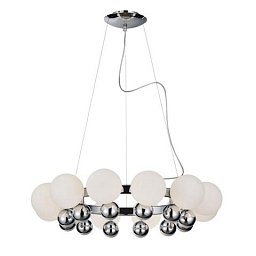 Závěsné svítidlo Esperanza G9 12x40W IP20 65cm chromové - AZZARDO Obrázek pro produkt Závěsné svítidlo Esperanza G9 12x40W IP20 65cm chromové - AZZARDO