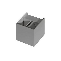 LED Venkovní nástěnné svítidlo Azzardo Gambino 1 bright grey AZ0958 6W 480lm 3000K IP44 10cm světle šedé - AZZARDO Obrázek pro produkt LED Venkovní nástěnné svítidlo Azzardo Gambino 1 bright grey AZ0958 6W 480lm 3000K IP44 10cm světle šedé - AZZARDO