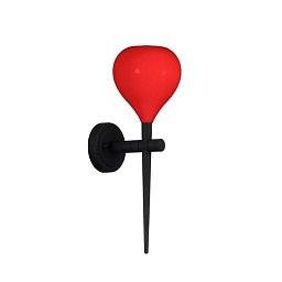 Aga wall (red/black) - AZZARDO Obrázek pro produkt Aga wall (red/black) - AZZARDO