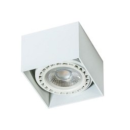 Stropní přisazené bodové svítidlo Azzardo Eco Alex white AZ1835 GU10+ADAP111/ES111 1x40W/1x50W IP20 12cm 230V bílé - AZZARDO Obrázek pro produkt Stropní přisazené bodové svítidlo Azzardo Eco Alex white AZ1835 GU10+ADAP111/ES111 1x40W/1x50W IP20 12cm 230V bílé - AZZARDO