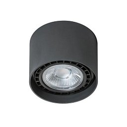 Stropní přisazené bodové svítidlo Azzardo Eco Alix black AZ1837 GU10+ADAP111/ES111 1x40W/1x50W IP20 12cm 230V černé - AZZARDO Obrázek pro produkt Stropní přisazené bodové svítidlo Azzardo Eco Alix black AZ1837 GU10+ADAP111/ES111 1x40W/1x50W IP20 12cm 230V černé - AZZARDO
