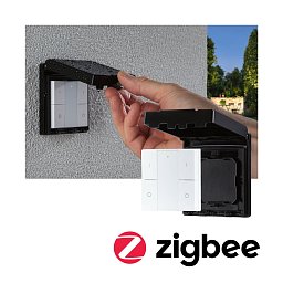 Obrázek pro produkt Vypínač Smart Home Zigbee On/Off/Dimm venkovní černá - PAULMANN