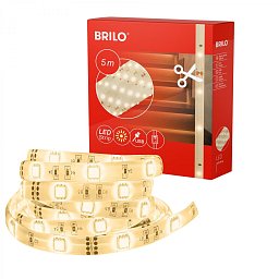 Obrázek pro produkt LED pásek, 500 cm, USB, 4W, 500lm, bílé - BRILO