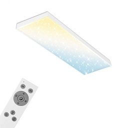 Obrázek pro produkt Hvězdné nebe CCT svítidlo LED panel, 100 cm, 28 W, 3000 lm, bílé - BRILO