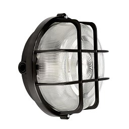 Obrázek pro produkt Deko-Light stropní a nástěnné přisazené svítidlo - Sotano Retro, kulaté, 1x max. 60 W E27, černá - LIGHT IMPRESSIONS