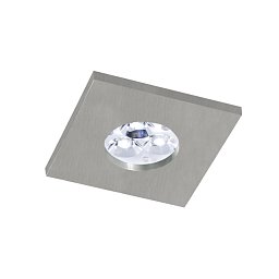 Obrázek pro produkt Vestavné svítidlo Aluminio Plata IP65 kart.hliník 7W 500lm 3000K LED 230V - BPM