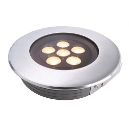 Obrázek pro produkt LED Zápustné zemní svítidlo Flat 6 x 2W teplá bílá 15° - LIGHT IMPRESSIONS