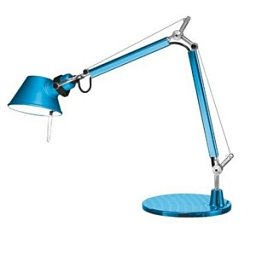 Obrázek pro produkt Stolní svítidlo TOLOMEO MICRO METAL BLUE 230V E14 46W - ARTEMIDE