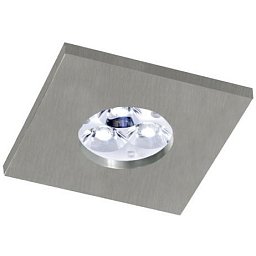 Obrázek pro produkt Vestavné svítidlo Aluminio Plata IP65, kartáč.hliník 1x50W, 230V (stárý kód BPM 3006GU) - BPM