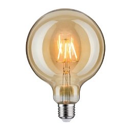 Obrázek pro produkt 1879 LED žárovka Vintage Globe 125 6W E27 230V 1700K 420lm zlatá 284.03 - PAULMANN