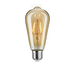 Obrázek pro produkt 1879 LED žárovka Vintage Rustika 2,5W E27 230V 1700K 150lm zlatá 284.06 - PAULMANN