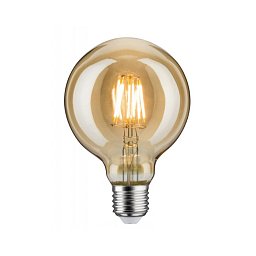 Obrázek pro produkt 1879 Žárovka LED Vintage Globe 95 6W E27 zlatá stmívatelná 285.21 - PAULMANN