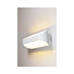 Obrázek pro produkt 507091WWW3   Nástěnné svítidlo SERENA bílé LED 6W 3000K 150X100mm kulaté - KOHL-Lighting (starý kód: KHL K50715.W.3K)