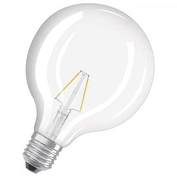 Obrázek pro produkt OSRAM Retrofit Globe 125 čirá 230V E27 LED EQ25 2700K - DESIGN - RENDL