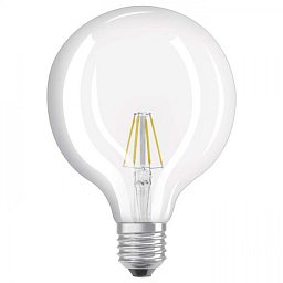 Obrázek pro produkt OSRAM NESTMÍVATELNÁ Retrofit Globe 125 čirá 230V E27 LED EQ60 2700K - DESIGN - RENDL