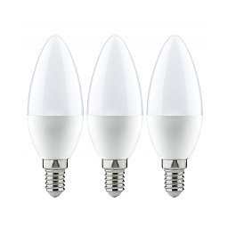 Obrázek pro produkt LED žárovka 5,5W E14 teplá bílá 3ks 285.38 - PAULMANN