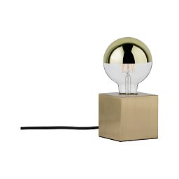 Obrázek pro produkt Stolní lampa Dilja 1-ramenné mosaz kartáčovaná 797.28 - PAULMANN