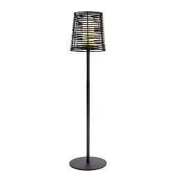 Obrázek pro produkt Stojací lampa Velorum 230V E27 1x max. 18W černá - LIGHT IMPRESSIONS