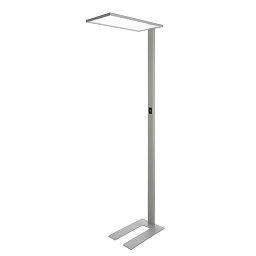 Obrázek pro produkt Deko-Light stojací svítidlo Office One čiré stmívatelné 100-277V 65,00W 4000 K 6900 lm 1950 mm stříbrná - LIGHT IMPRESSIONS