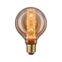 Obrázek pro produkt LED Vintage Globe žárovka G95 Inner Glow 4W E27 zlatá s vnitřní spirálou 286.02 - PAULMANN