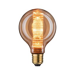 Obrázek pro produkt LED Vintage Globe žárovka G95 Inner Glow 4W E27 zlatá s vnitřním kroužkem 286.03 - PAULMANN