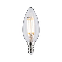 Obrázek pro produkt LED svíčka 4,5W E14 čirá teplá bílá 286.11 - PAULMANN