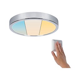 Obrázek pro produkt LED Panel Aviar IP44 WhiteSwitch kruhové 300 18W 2.700K chrom - PAULMANN