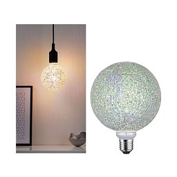 Obrázek pro produkt LED G125 E27 Miracle Mosaic bílá 2.700K stmívatelné - PAULMANN