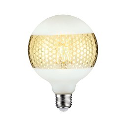 Obrázek pro produkt LED G125 Modern Classic dekorativní pruh zlatá lesklá s puntíky E27 2.700K stmívatelné - PAULMANN