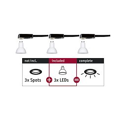 Obrázek pro produkt Žárovky Choose LED-Modul GU10 3x6,5W 2.700 - PAULMANN