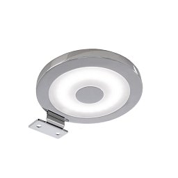 Obrázek pro produkt Deko-Light nábytkové přisazené svítidlo zrcadlové kulaté 12V DC 4,5W 4000 K 300 lm 96,5 stříbrná  - LIGHT IMPRESSIONS