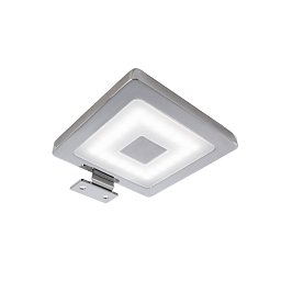 Obrázek pro produkt Deko-Light nábytkové přisazené svítidlo zrcadlové hranaté 12V DC 4,5W 4000 K 300 lm 97,5 stříbrná  - LIGHT IMPRESSIONS