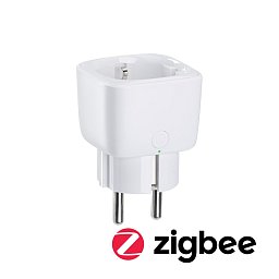 Obrázek pro produkt Zásuvka Smart Home Zigbee Smart Plug pro Euro- a Schuko-zástrčku bílá - PAULMANN