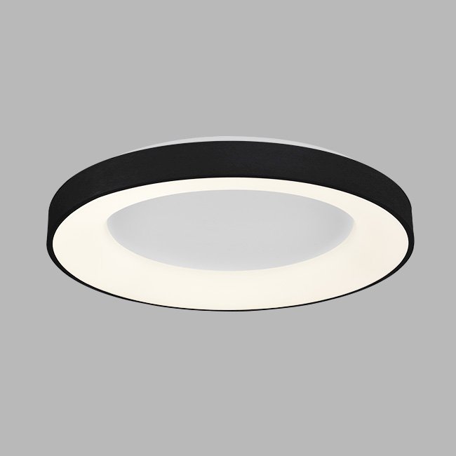 Svítidlo BELLA 60, B DIM TRIAC 50W 2CC3000K/4000K stropní černé - LED2 Lighting